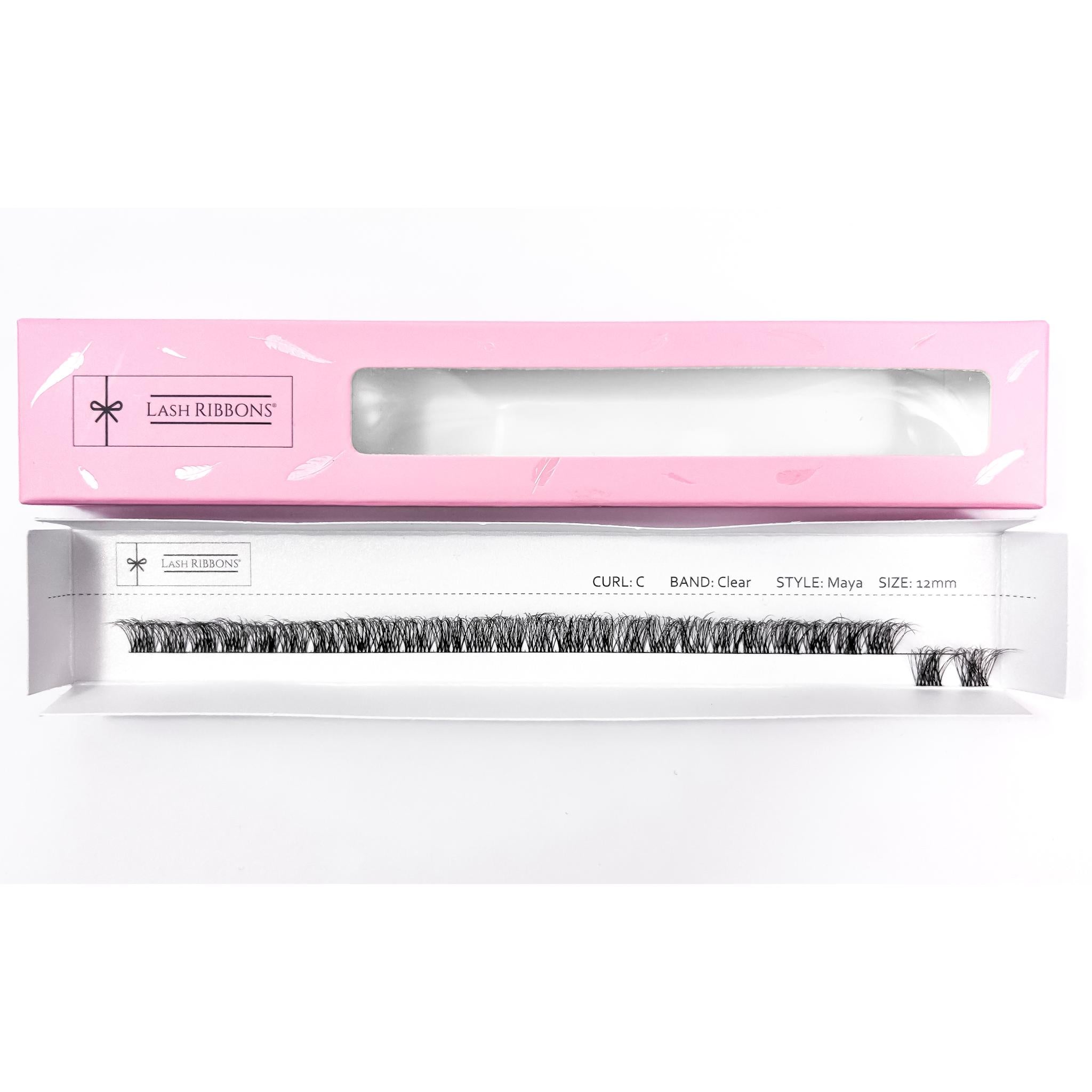 Maya - Weightless 'C' Curl Pre-Cut Lash Ribbons®