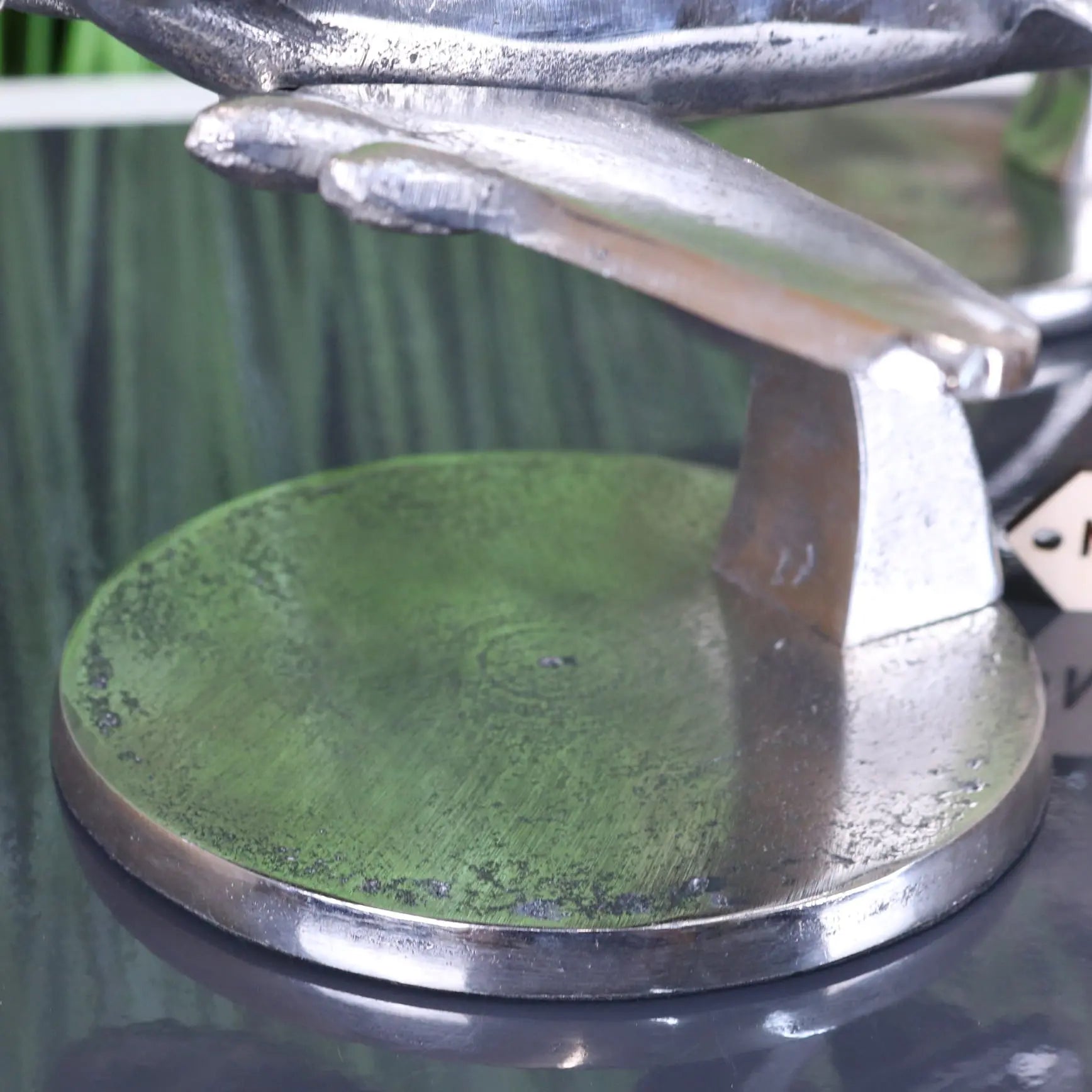 Meghna Set of 2 Spitfire Model Plane Distressed Metal Finish