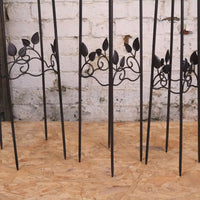 Metal Garden Obelisks Set of 3 for Climbing Plants