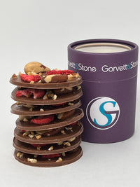 New Handmade Giant Mendiants in Milk Chocolate