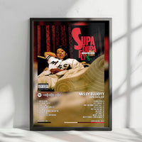 Missy Elliott "Supa Dupa Fly" Album Cover Poster - with Complete Tracklist