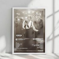 Missy Elliott "The Cookbook" Album Cover Poster - with Complete Tracklist