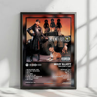 Missy Elliott "This Is Not a Test!" Album Cover Poster - with Complete Tracklist