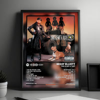Missy Elliott "This Is Not a Test!" Album Cover Poster - with Complete Tracklist