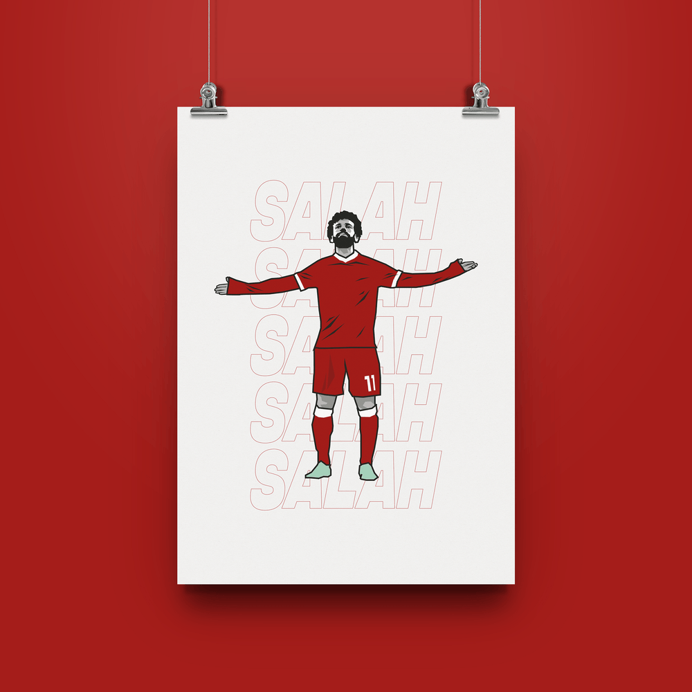 Mo Salah Liverpool Print