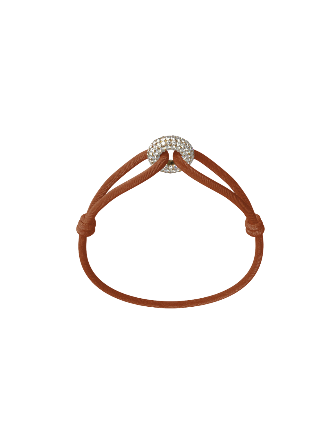 Golden Soho Pavé Cord Bracelet