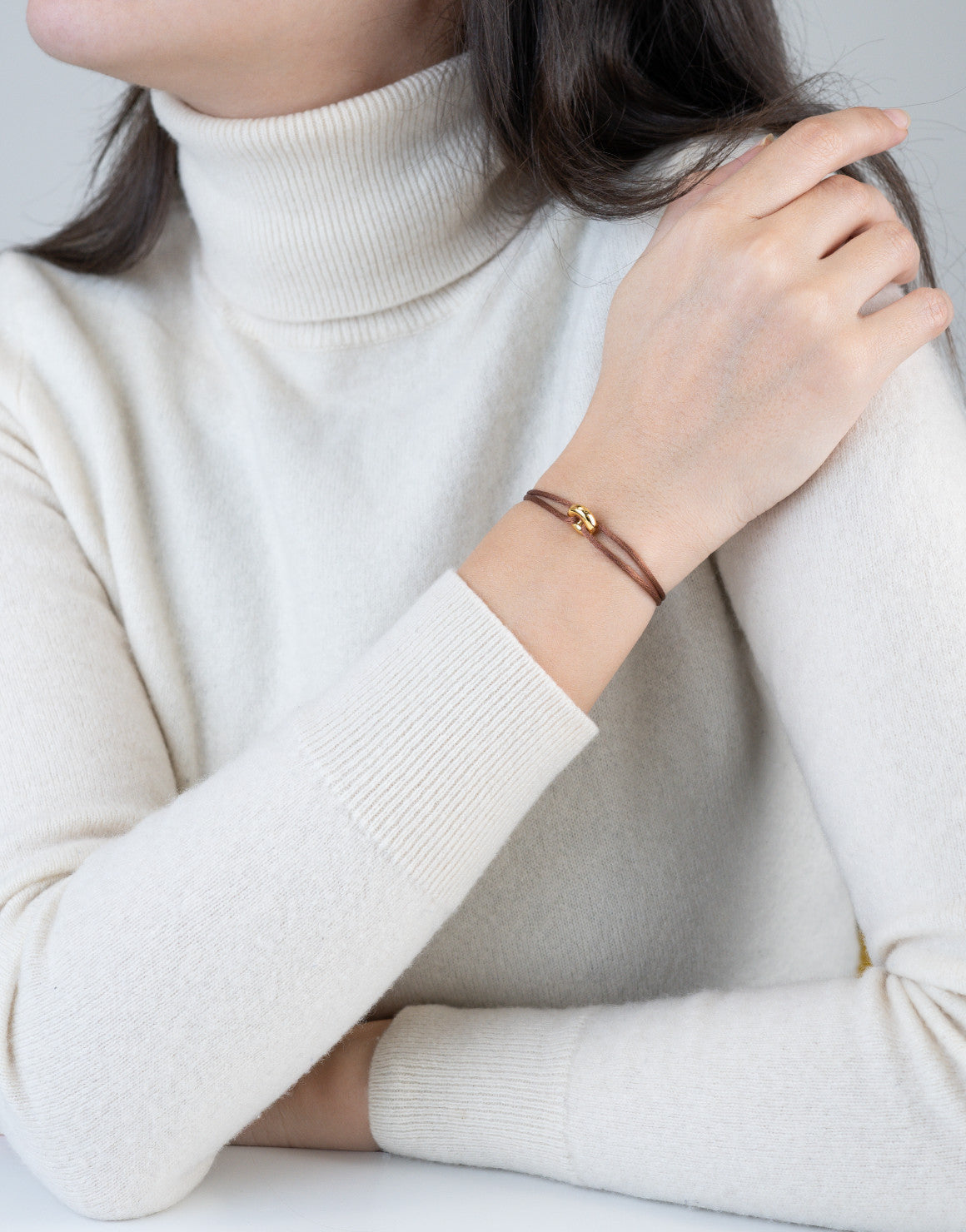 Mini Golden Soho Cord Bracelet