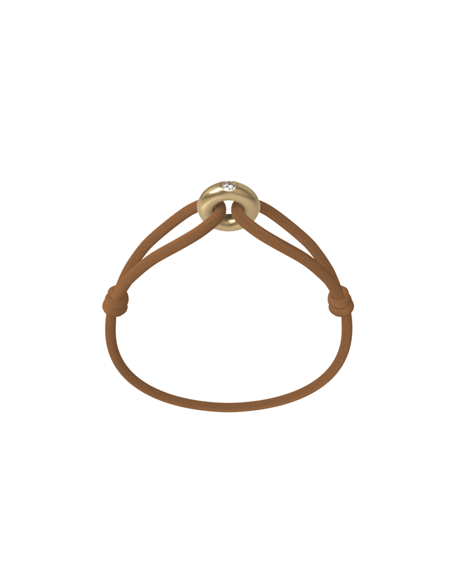 Golden Soho Diamond Cord Bracelet