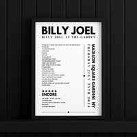 Blur Setlist Poster - Eventim Apollo, London - July 25th, 2023