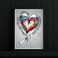 Taylor Swift "Cruel Summer" Lyric Print Poster