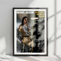 Michael Jackson Setlist Poster - Aloha Stadium, Honolulu, HI, USA - January 4th, 1997