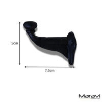 Molari Single Coat Hook Tobar Style Set of 3