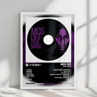 Mos Def "True Magic" Album Cover Poster - with Complete Tracklist