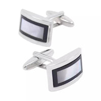 Mother Of Pearl Oblong Cufflinks