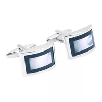 Mother Of Pearl Oblong Cufflinks