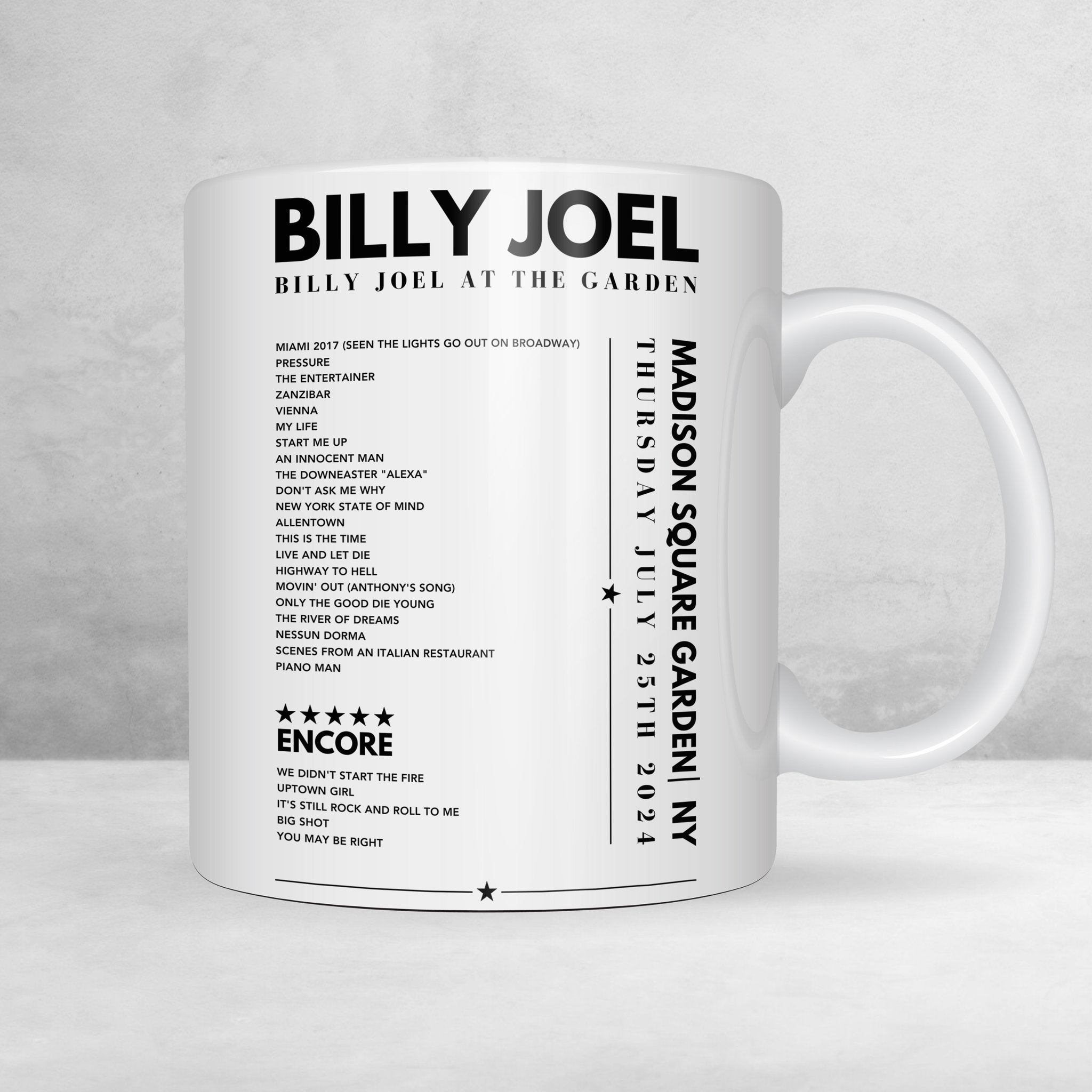 Blur Setlist Poster - Eventim Apollo, London - July 25th, 2023