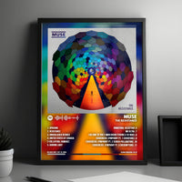 Muse "The Resistance" Album Cover Poster - with Complete Tracklist