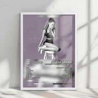 Ariana Grande "My Everything (Tenth Anniversary Edition)" Album Cover Poster - with Complete Tracklist