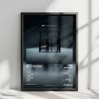 NF "Perception" Album Cover Poster - with Complete Tracklist