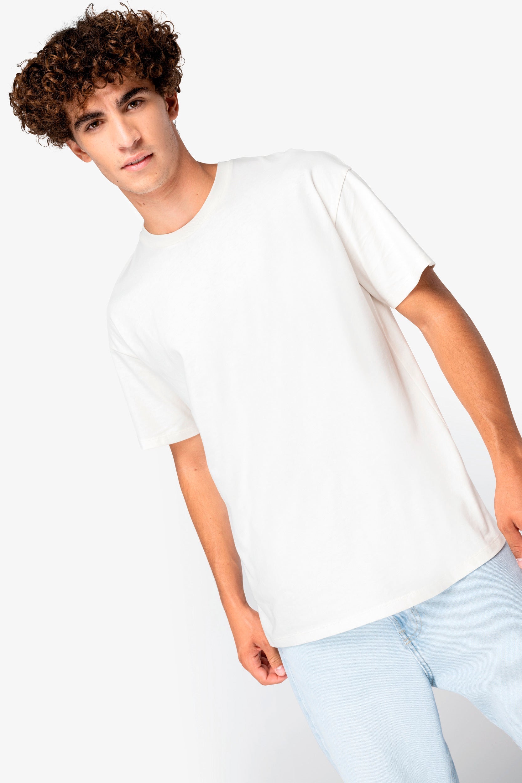 Organic Dropped Shoulder T-shirt: Unisex