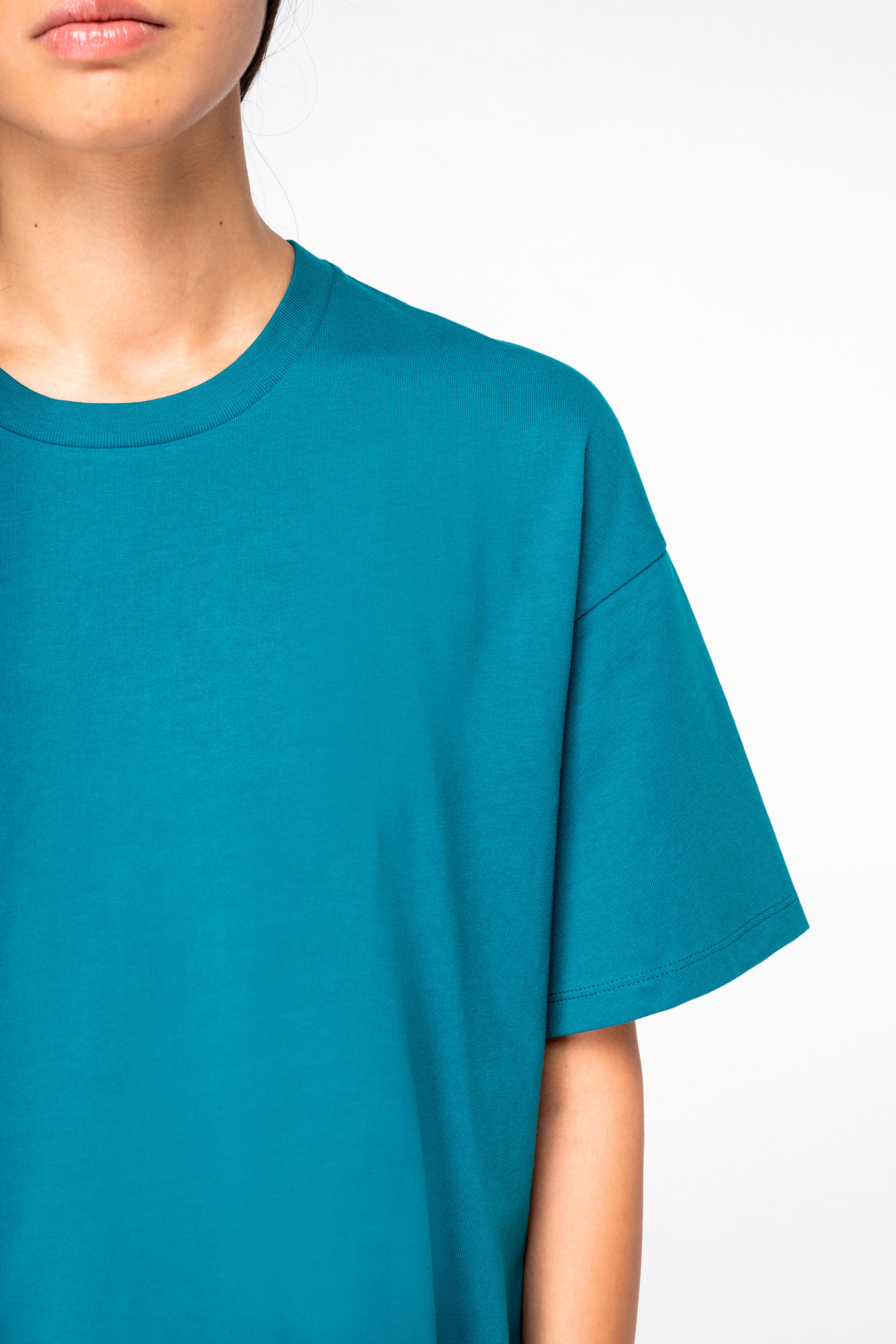 Organic Dropped Shoulder T-shirt: Unisex