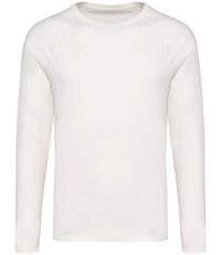 Organic Raglan Long Sleeve Washed T-Shirt