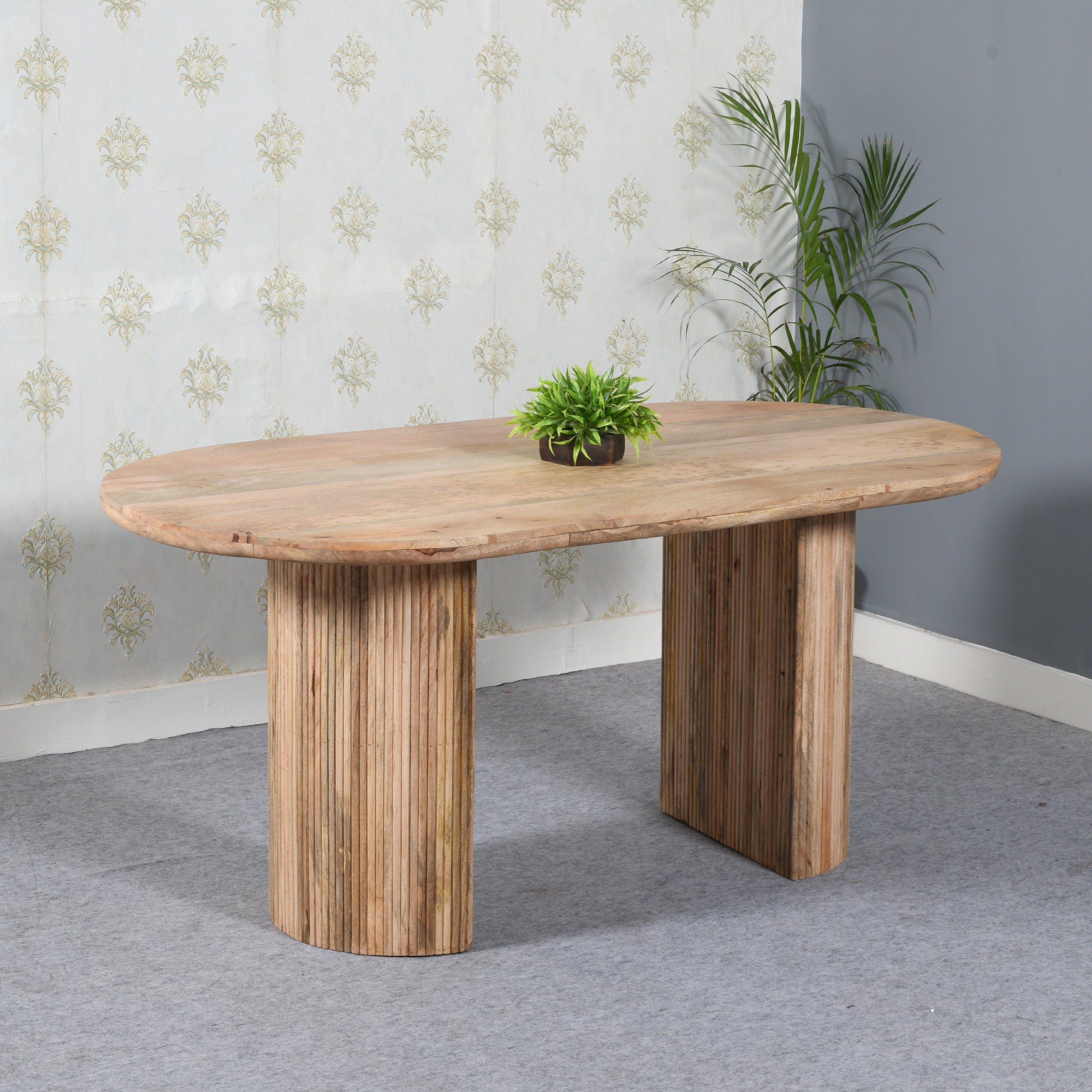 York Wooden Dining Table 170Cm