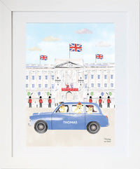 The Blue Black Cab of London