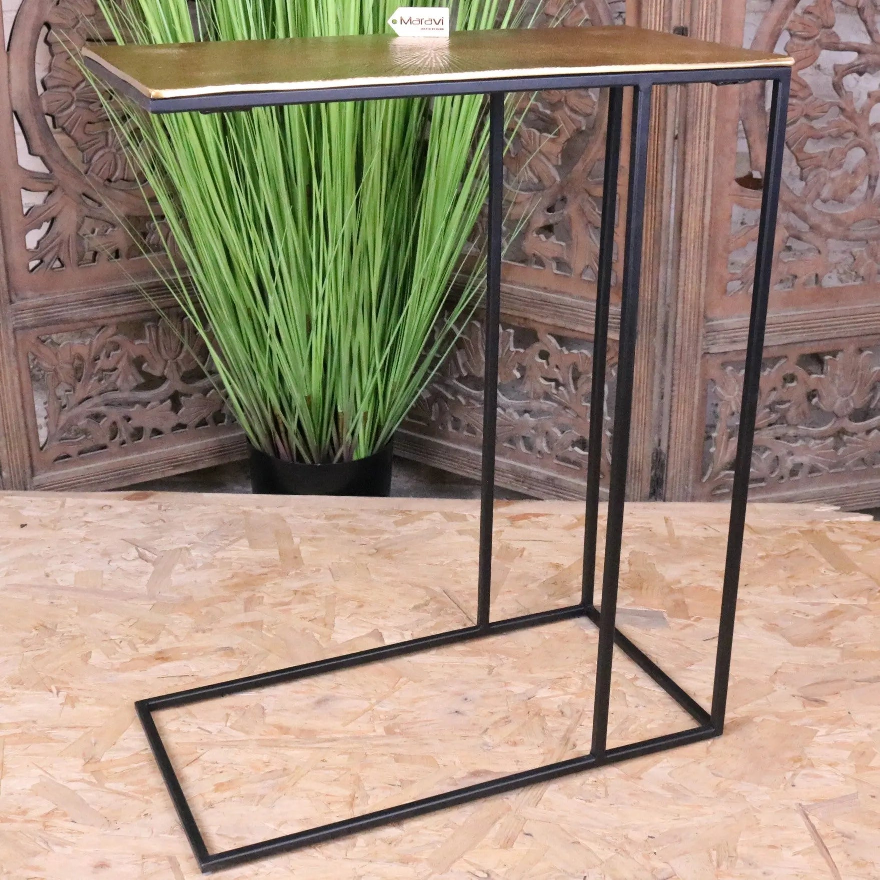 Nalora Gold Sofa Table