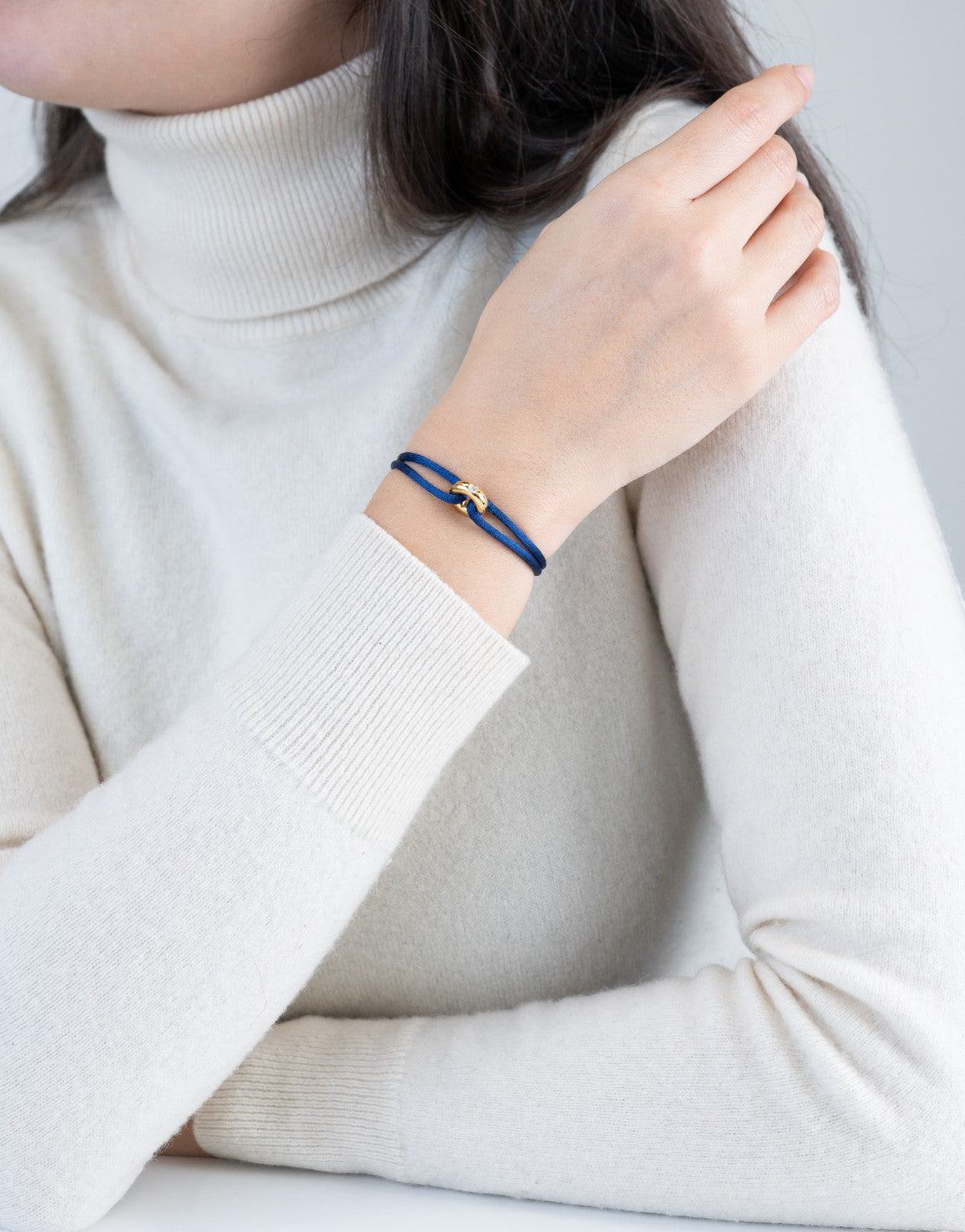 Golden Soho Diamond Cord Bracelet