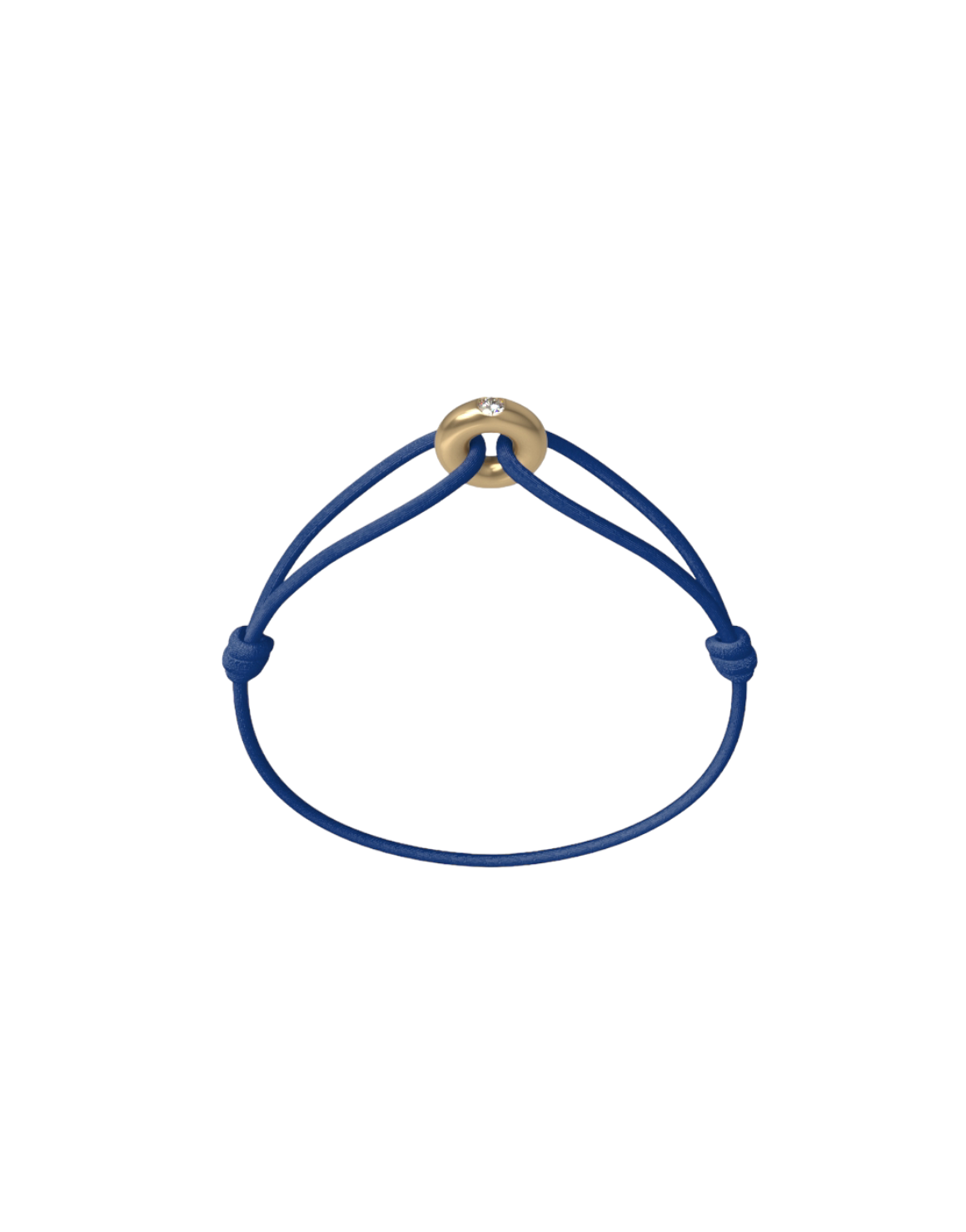 Mini Golden Soho Diamond Cord Bracelet