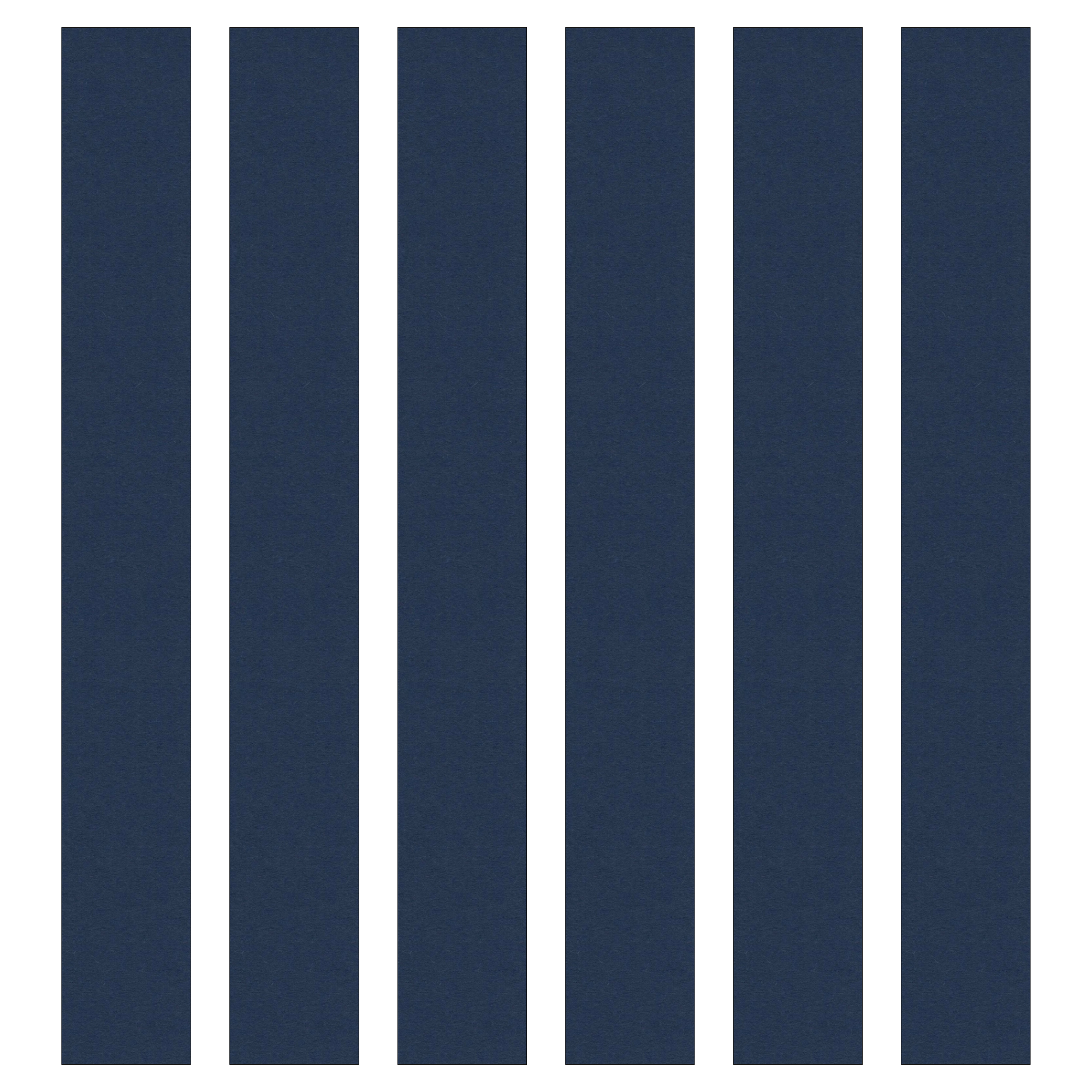 Navy Blue Paper Chain Strips. 5 Meters /16 Feet. Party Christmas Decorations