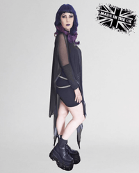 Necessary Evil Anahita Mesh Layer Dress
