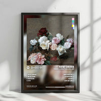 New Order "Power, Corruption & Lies" Album Cover Poster - with Complete Tracklist