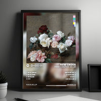 New Order "Power, Corruption & Lies" Album Cover Poster - with Complete Tracklist