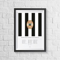Newcastle 'The Entertainers' Squad Print