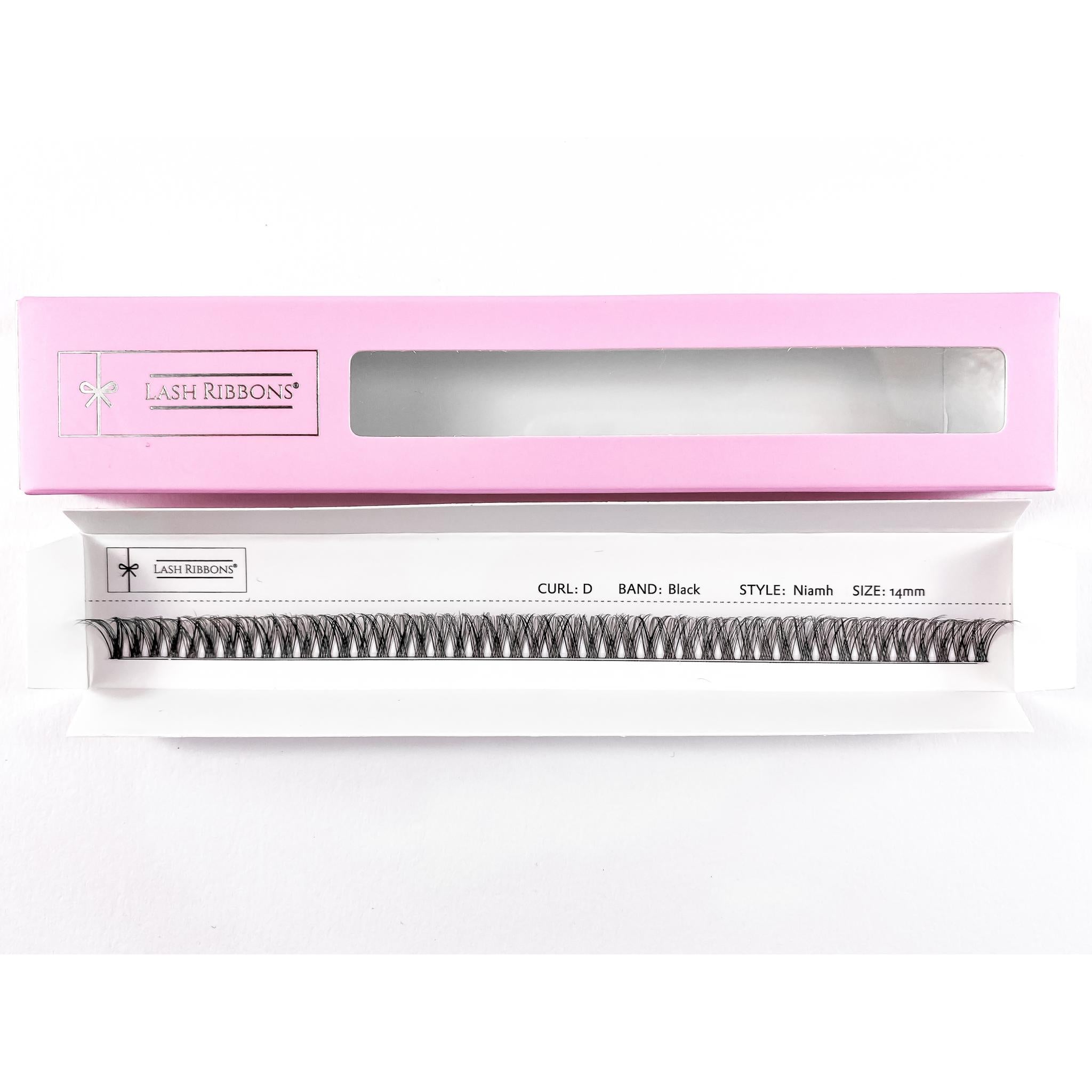 Niamh - 3D Black/Brown 'C' Curl Lash Ribbons®