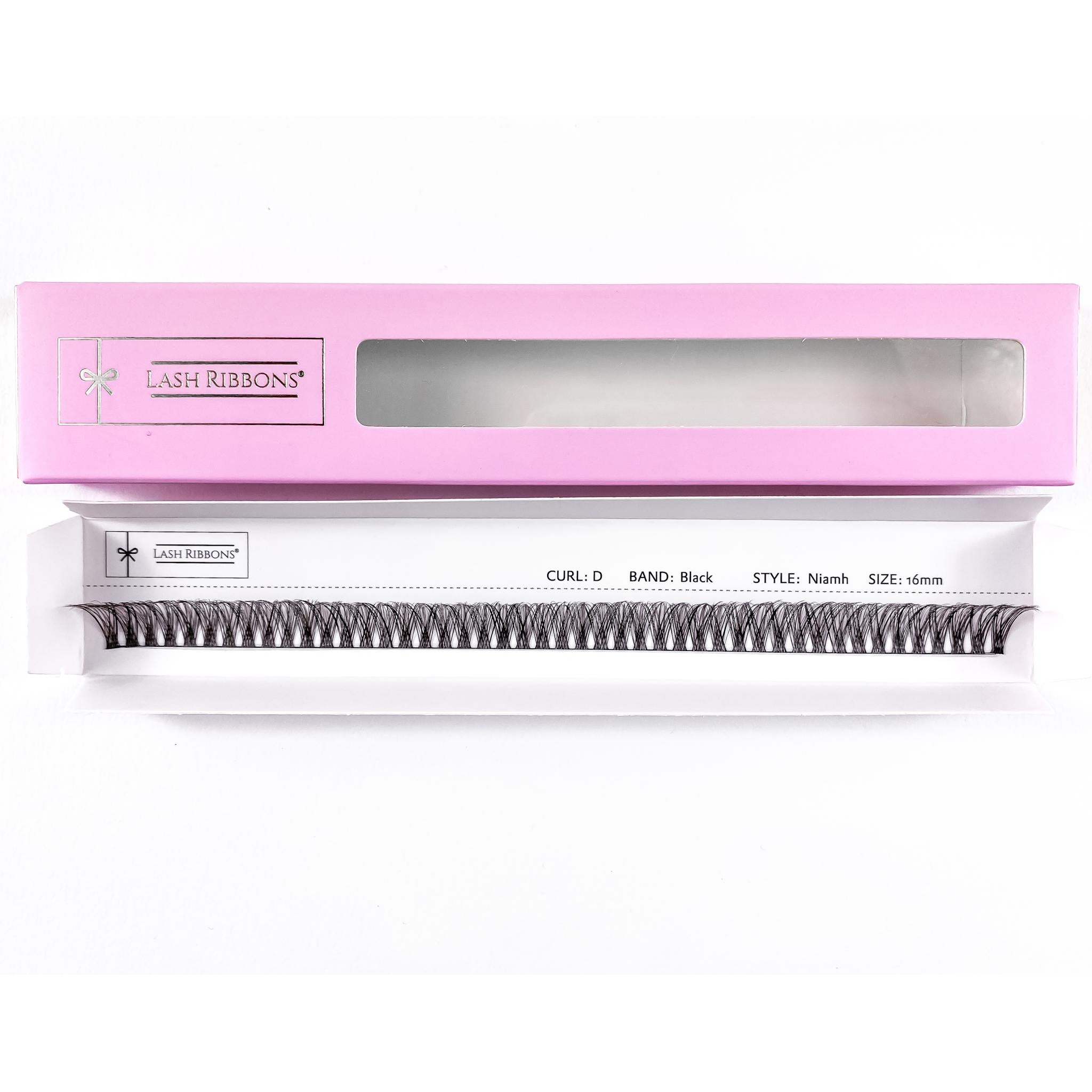 Niamh - 3D Black/Brown 'C' Curl Lash Ribbons®