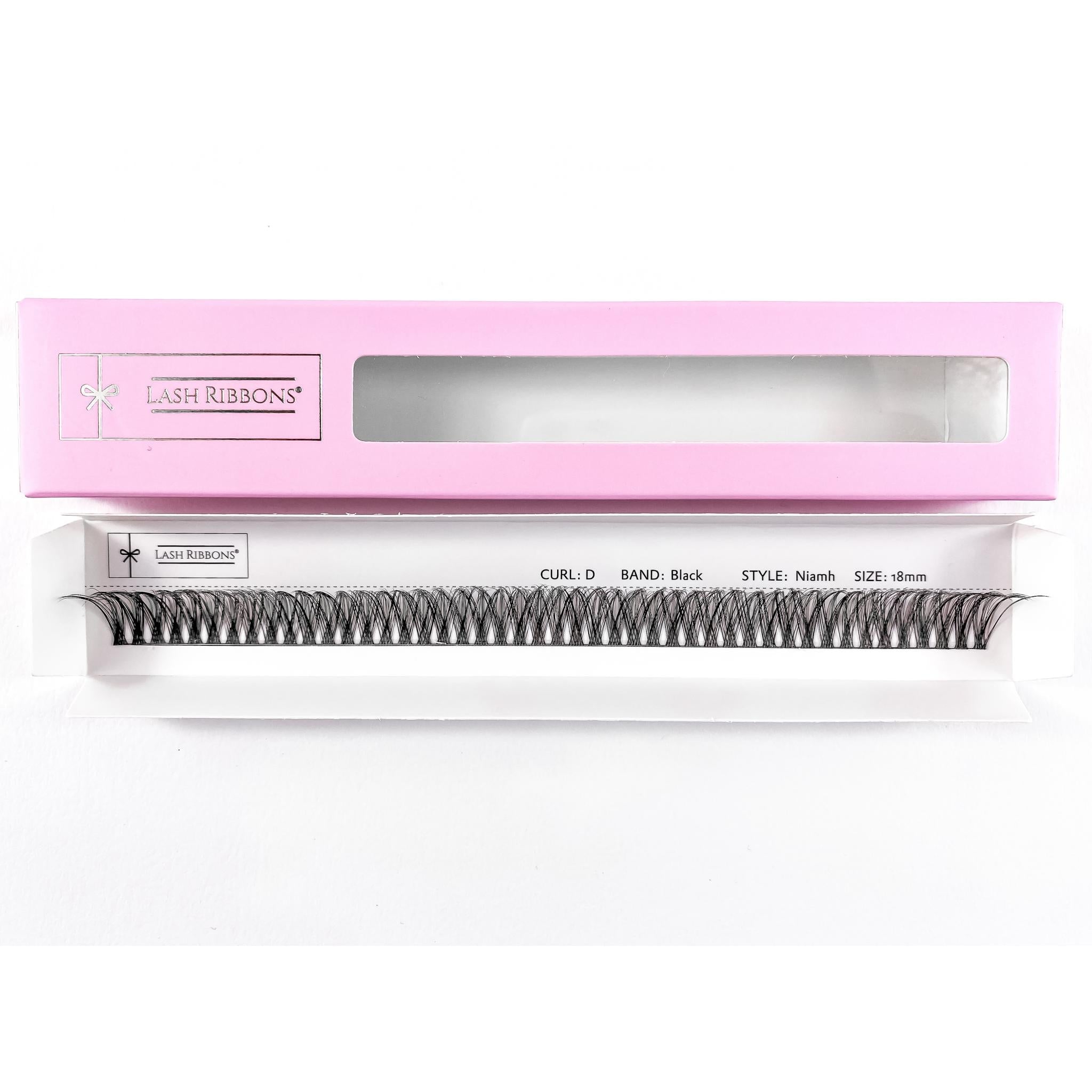 Niamh - 3D Black/Brown 'C' Curl Lash Ribbons®