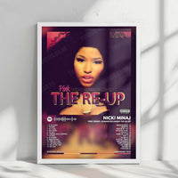 Nicki Minaj "Pink Friday: Roman Reloaded" Album Cover Poster - with Complete Tracklist
