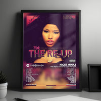 Nicki Minaj "Pink Friday: Roman Reloaded" Album Cover Poster - with Complete Tracklist