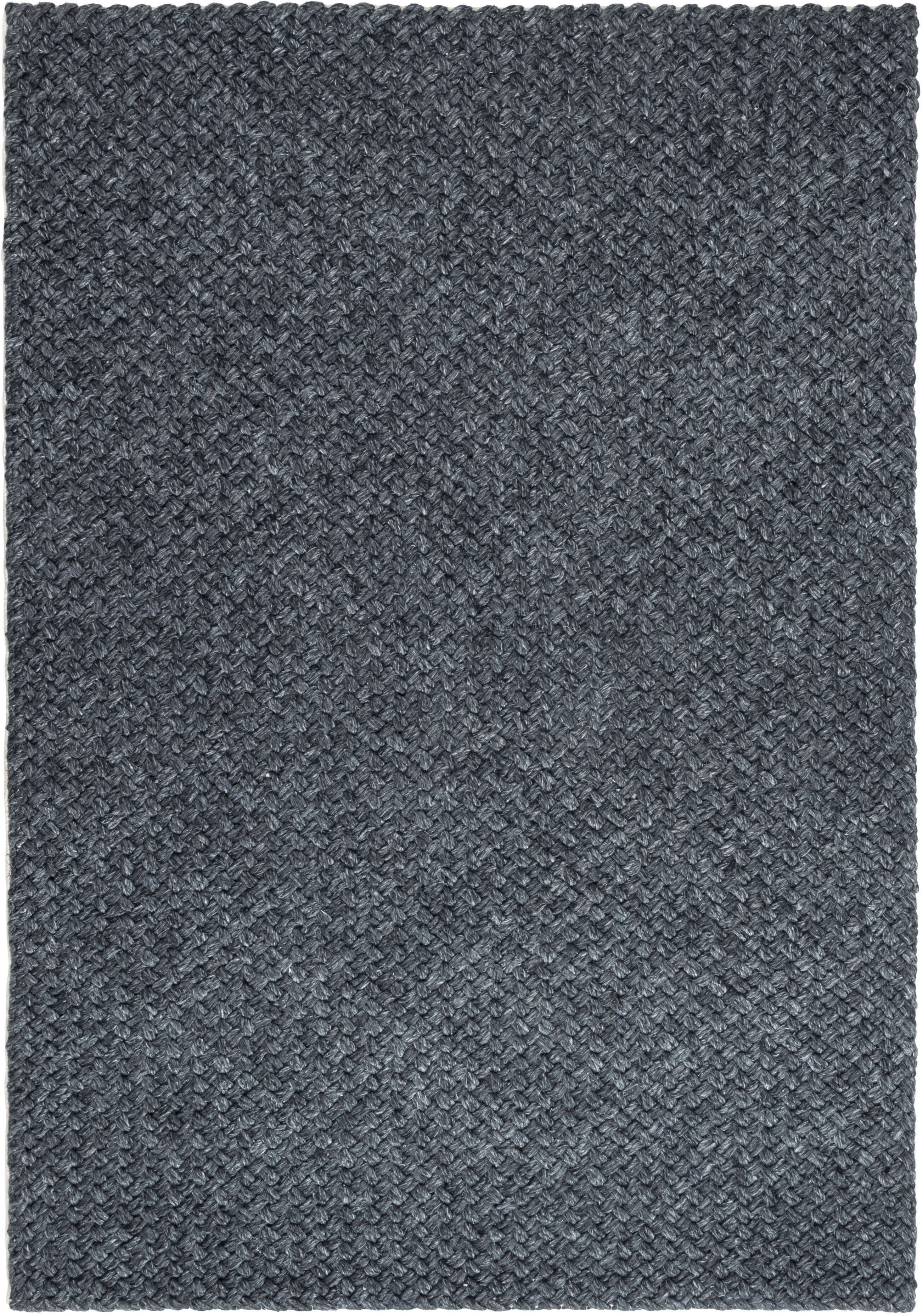 Solid Design Recycled Low Pile Eco Rug | Nila