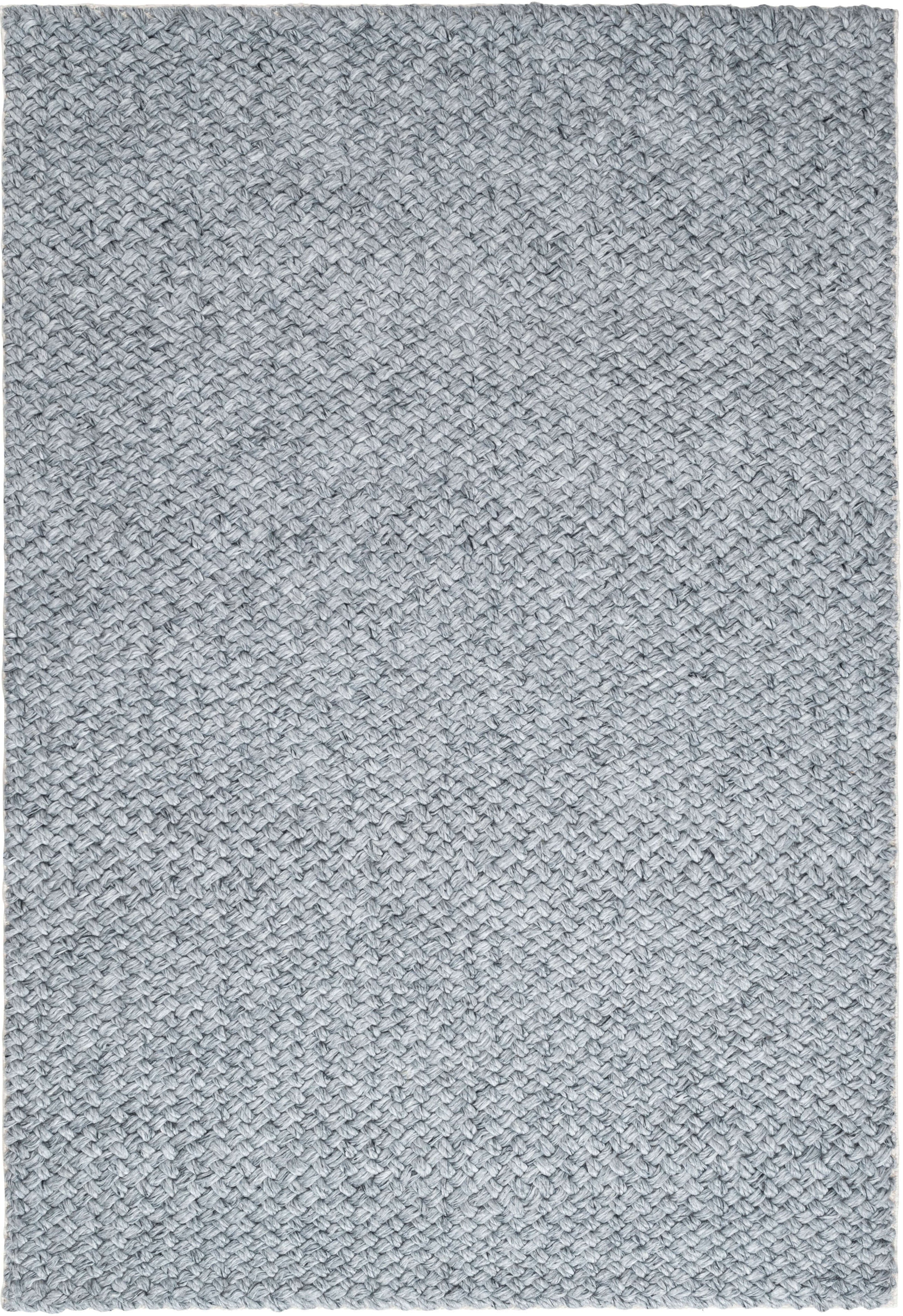 Solid Design Recycled Low Pile Eco Rug | Nila