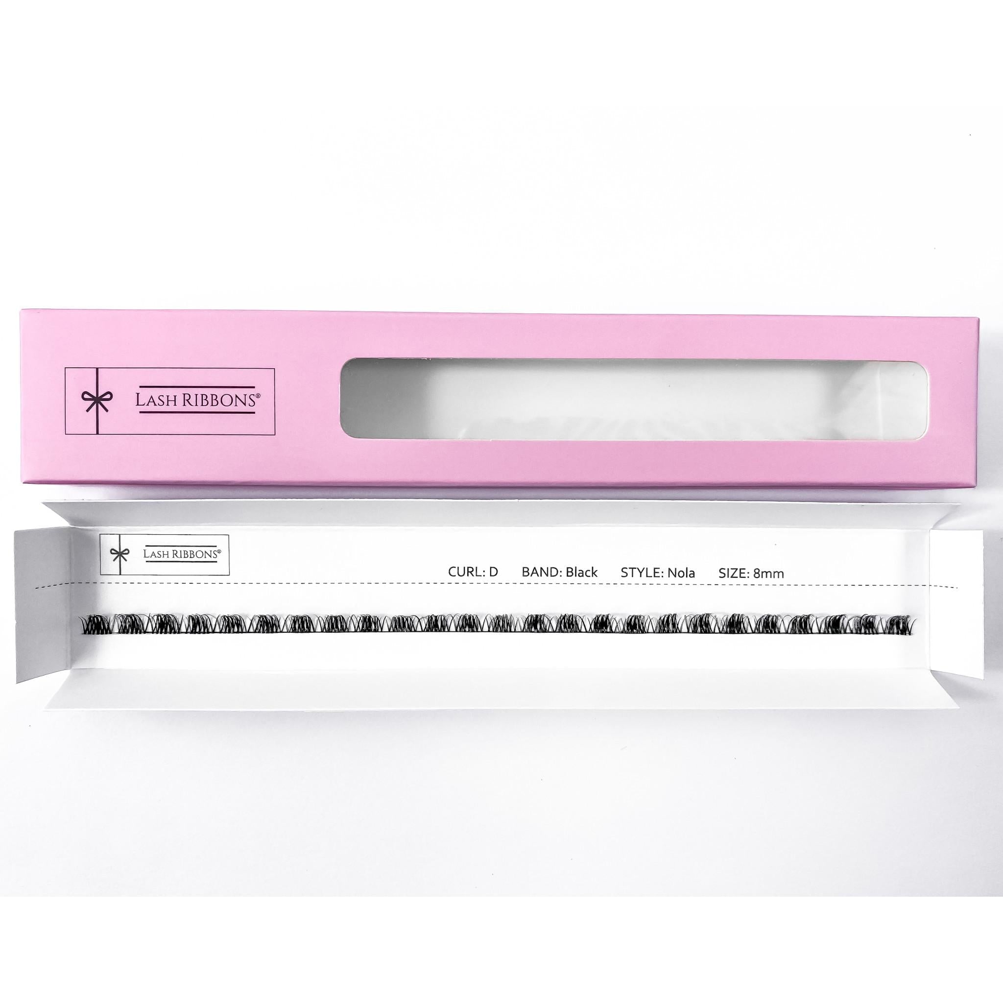 'D' Curl Black Lash Ribbons® Starter Kit (With Ultimate Bond)