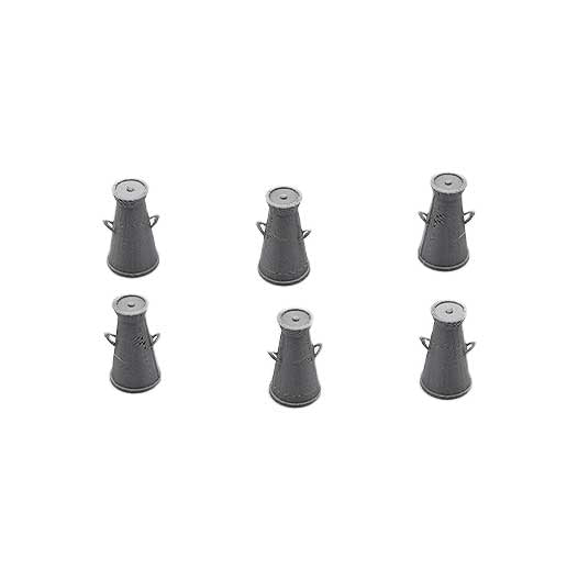 O Scale | Pre-Coloured | Silver Milk Churn (17 Gallon)