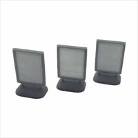 OO Scale | Ready to Paint | Pavement Sign (3 pack)