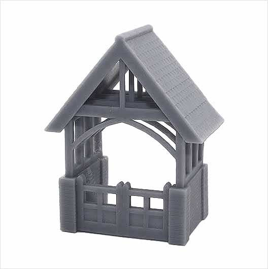 Ready to Paint OO Scale Lych Gate