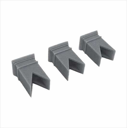 OO Scale | Ready to Paint | Chimney Stack - Style 4 (3 pack)