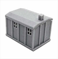 OO Scale | Ready to Paint | Concrete Line-Side Hut - Style 1