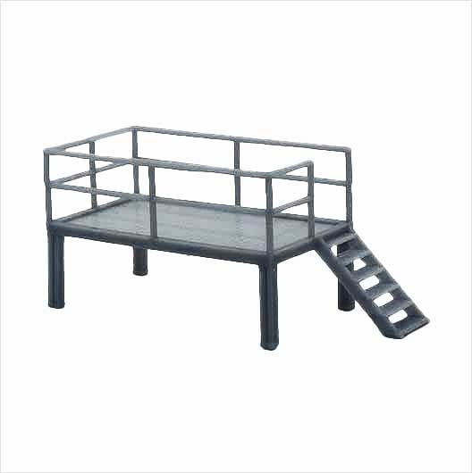 OO Scale | Ready to Paint | Galvanised Steel Lineside Platform